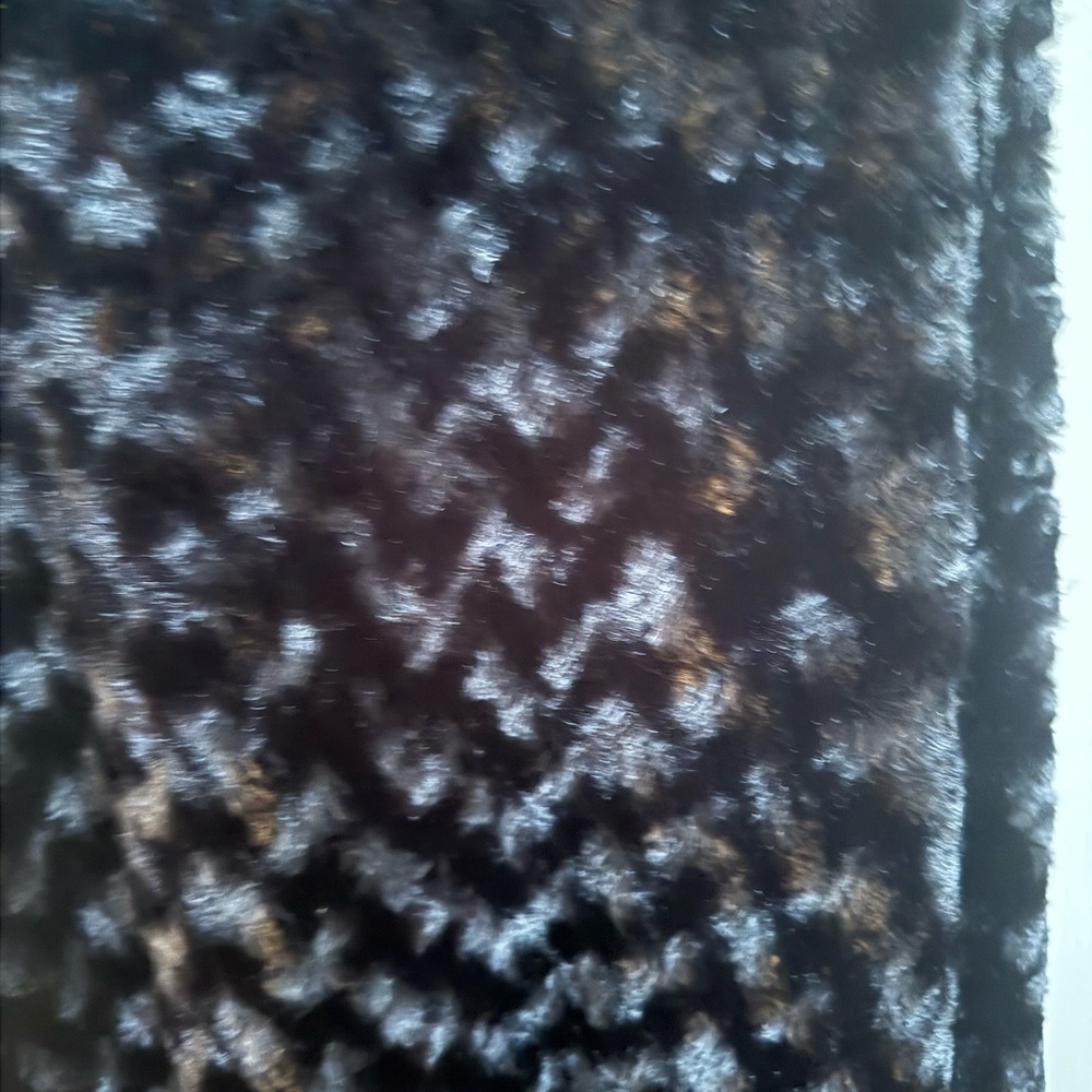Jessica Black Faux Fur Cape - Picture 8 of 8